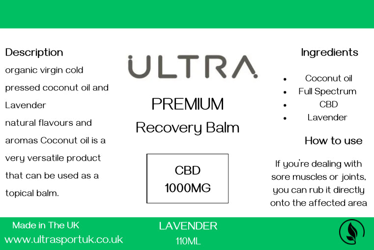 CBD Recovery Balm