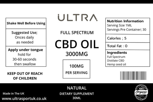 CBD Full Spectrum Distillate 3000mg